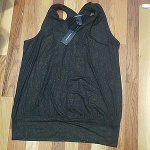 Lane Bryant Women metallic shimmer top 14/16